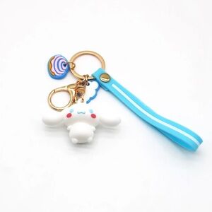 Sanrio Cinnamoroll White Keychain Bag Charm Wristlet
